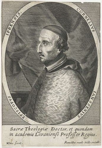 Portret van Cornelius Jansenius by Antony van der Does