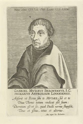 Bekende schrijvers uit de Nederlanden by Philips Galle
