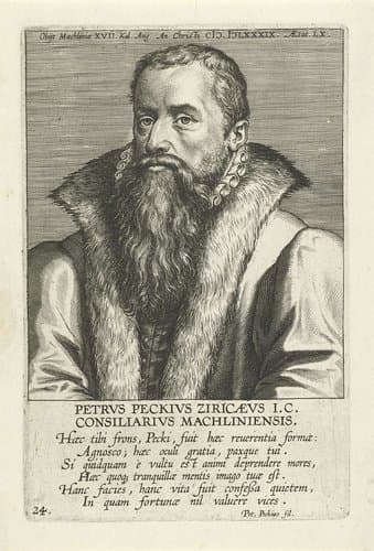 Petrvs Peckivs Ziricaevs by Philips Galle