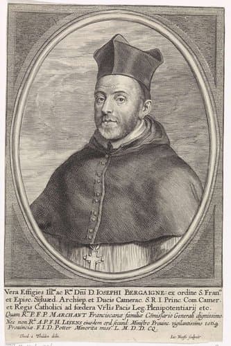Portret van Joseph de Bergaigne by Jacob Neefs