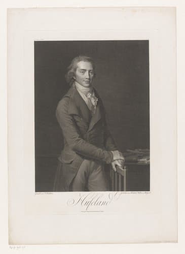 Portret van Christoph Wilhelm von Hufeland
