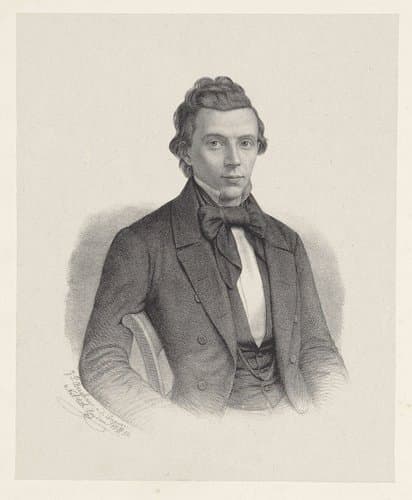 Portrait of Johann Peter Berghaus