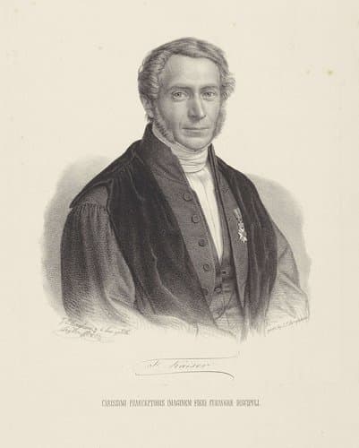 Portret van Frederik Kaiser by Johann Peter Berghaus
