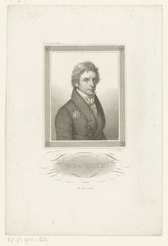 Portret van Carl Ferdinand Friedrich von Nagler
