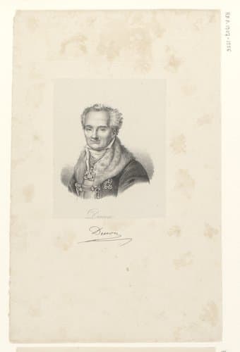 Portret van Dominique Vivant Denon