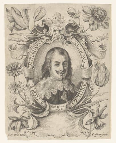 Zelfportret by Nicolas Guillaume de La Fleur