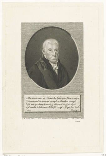 Portret van Jan Scharp