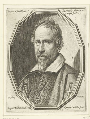 Eques Christophorus Ronchalis de Pomerancijs pictor