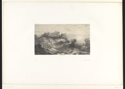 Landschappen door A. Calame by Alexandre Calame