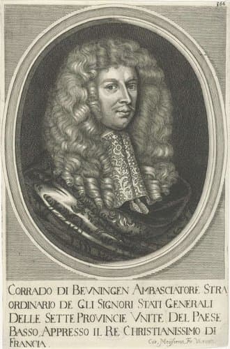Portret van Koenraad van Beuningen by Cornelis Meyssens