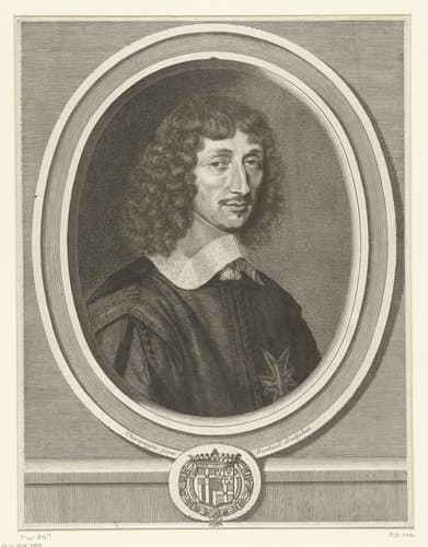 Portret van Henri de Guénégaud by Robert Nanteuil