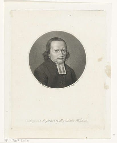 Portret van Paulus van der Ven by Jan Willem Caspari