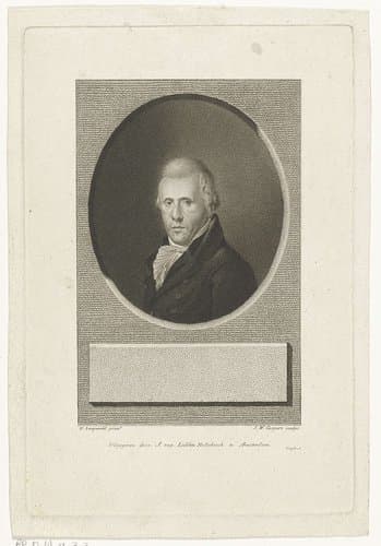 Portret van Jan Konijnenburg by Jan Willem Caspari