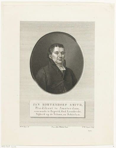 Portret van Jan Kortenhoef Smith by Jan Willem Caspari