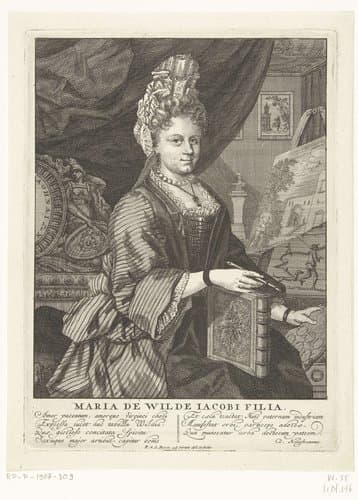 Portret van Maria de Wilde