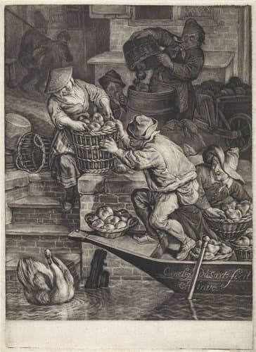 September by Cornelis Dusart