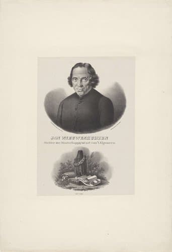 Portret van Jan Nieuwenhuijzen by Pieter Barbiers (IV)