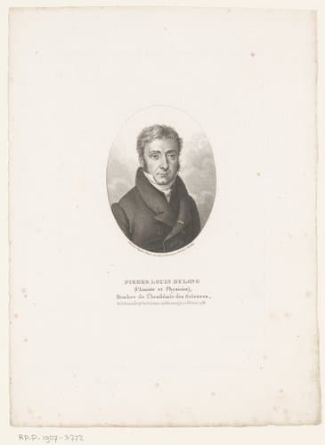 Portret van Pierre Louis Dulong