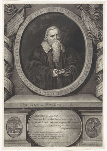 Portret van Jakob Martini by Pieter Schenk (I)