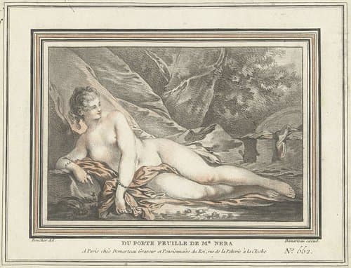 Liggende Venus by Gilles Demarteau
