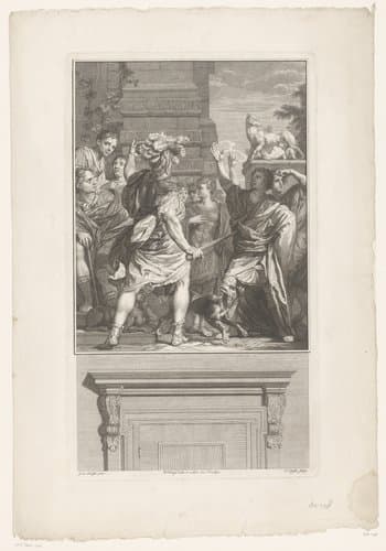 Les tableaux qui se trouvent à la Haye dans la Chambre du Conseil de Justice de la Cour