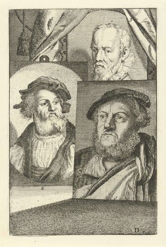 Portretten van Hans Sebald Beham by Jan l'Admiral