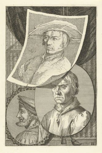 Portretten van Cornelis Engebrechtsz. by Jan l'Admiral