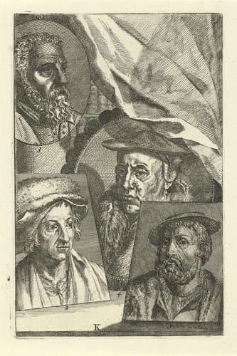 Portretten van Jan van Amstel by Jan l'Admiral