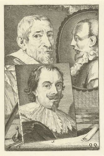 Portretten van Pieter Stevens by Jan l'Admiral
