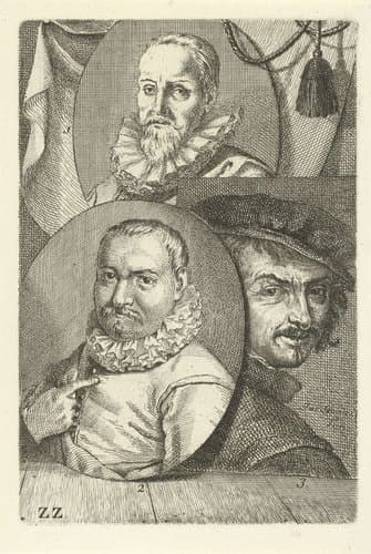 Portretten van Aart Jansz. Druyvestein by Jan l'Admiral