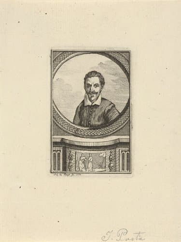 Portret van Giuseppe Salviati by Isaac Lodewijk la Fargue van Nieuwland