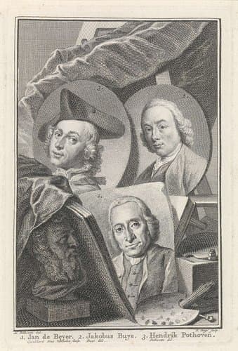 Portretten van Jan de Beijer by Pieter Tanjé