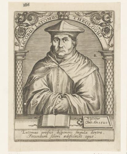 Jacobus Latomus theologus. by Robert Boissard