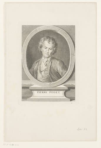 Portret van Pierre Paul Puget
