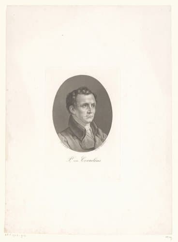 Portret van Peter von Cornelius by Karl Barth