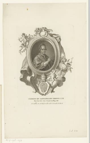 Portret van Clemens XIV