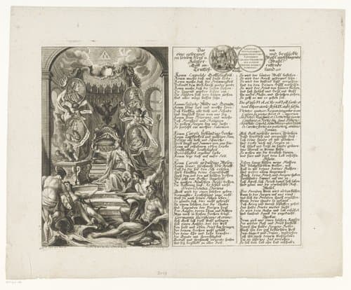 Allegorie op het Rooms-Duitse keizerschap