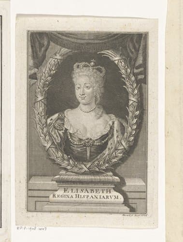 Portret van Louise Elisabeth d'Orléans, koningin van Spanje
