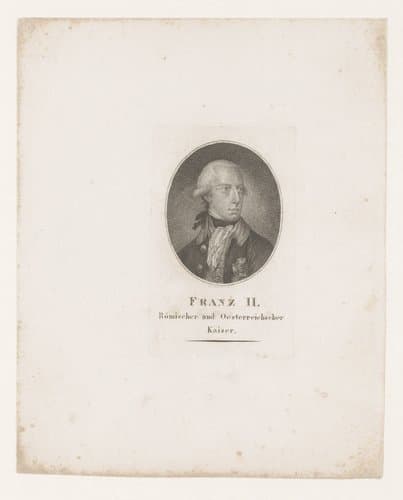 Portret van Frans II Josef Karel, Rooms-Duits keizer