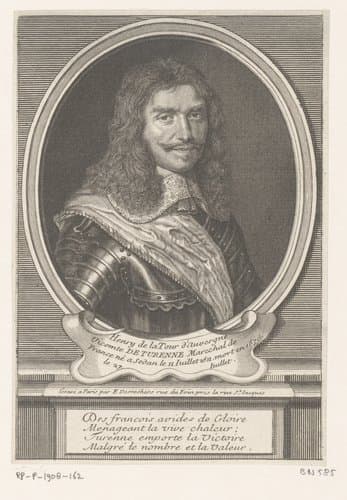 Portret van Henri de Latour d'Auvergne, vicomte de Turenne