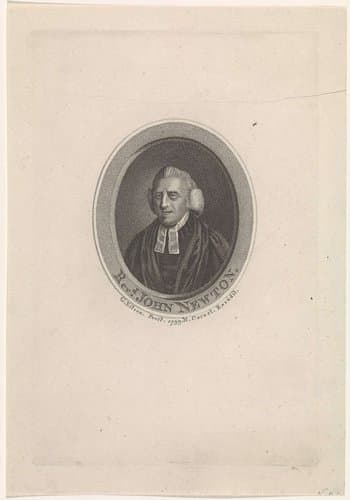 Portret van John Newton
