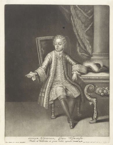 Portret van Willem Hendrik by Pieter Schenk (I)