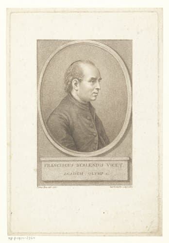 Portret van Frederik Willem II, koning van Pruisen by Gaetano Testolini
