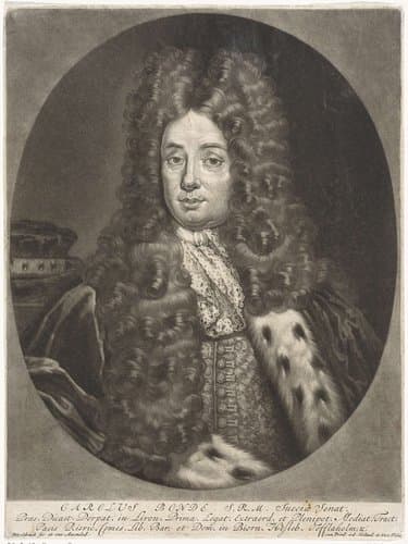 Portret van Karl von Biorn Bonde by Pieter Schenk (I)