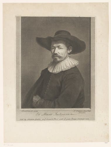 Portret van Herman Doomer by Nicolas-Gabriel Dupuis