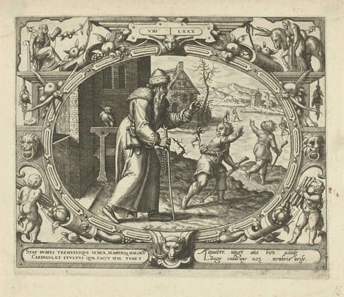 De mens op tachtigjarige leeftijd by Gerard van Groeningen