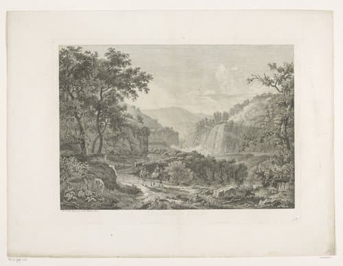 Cascatella di Tivoli by Albert Christoph Dies