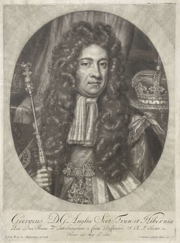 Portret van George I, koning van Groot-Brittannië by Jacob Gole