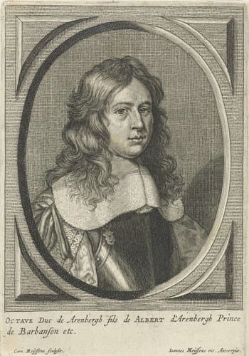 Portret van Octave de Ligne, prins van Arenberg by Cornelis Meyssens