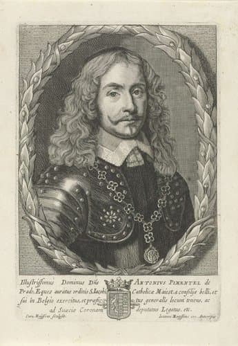 Portret van Don Antonio Pimentel de Prado by Cornelis Meyssens